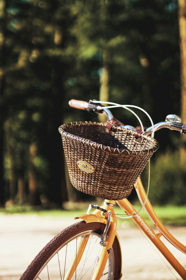 Slide View: 2: Nantucket Bike Basket Co. Lightship Oval Basket