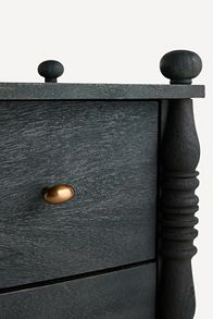 Slide View: 4: Spindle Three-Drawer Dresser