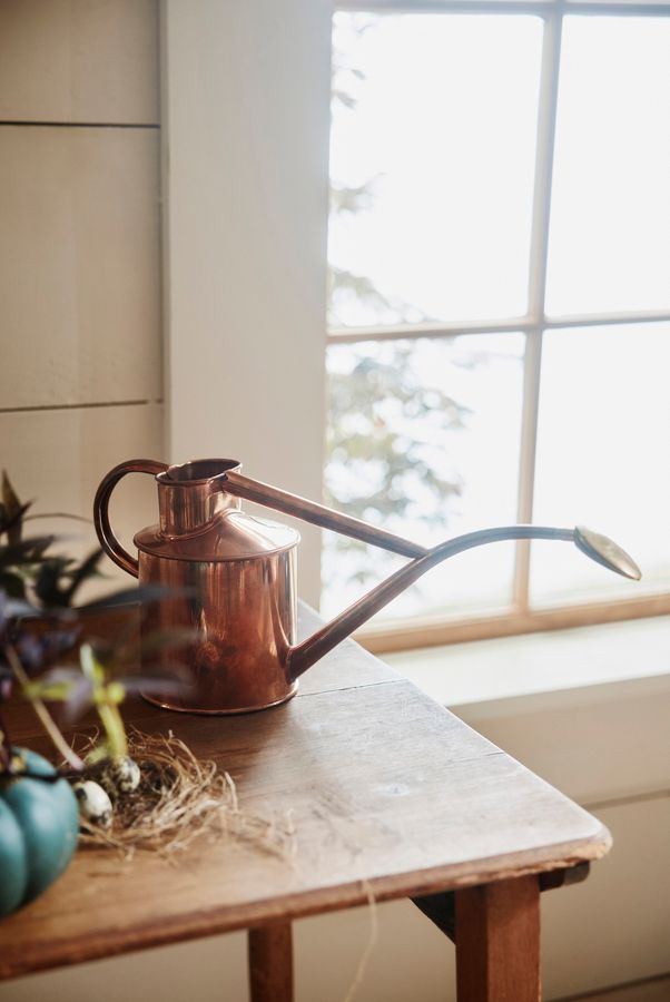 Slide View: 2: Haws 1 Liter Watering Can, Copper