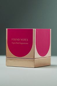 Slide View: 2: Found Notes Fresh Fig & Pink Peppercorn Boxed Candle