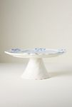 Thumbnail View 1: Benedita Bow Ceramic Stoneware Cake Stand