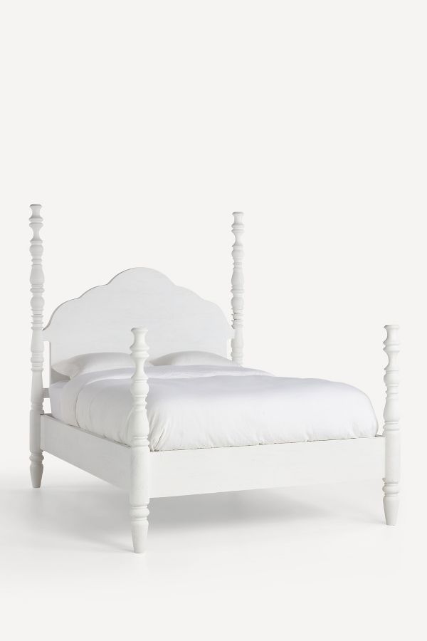 Slide View: 3: Spindle Four-Poster Bed