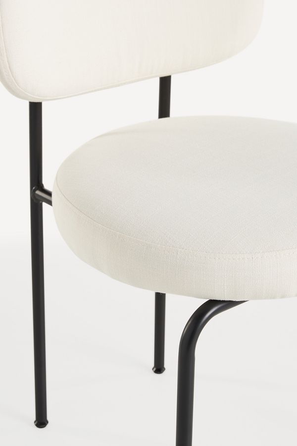 Slide View: 5: Tashi Performance Linen Dining Chair