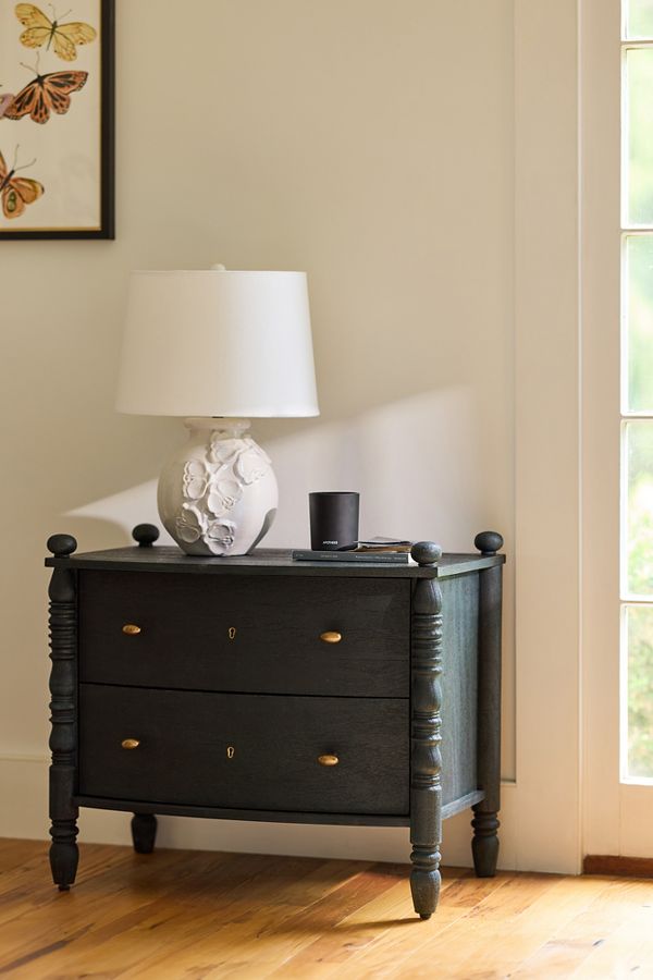 Slide View: 1: Spindle Nightstand