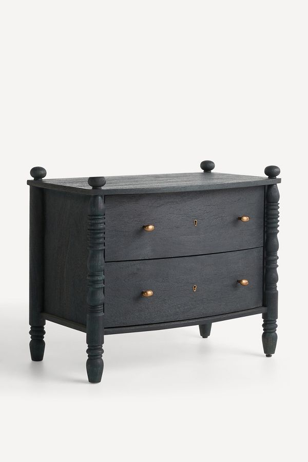 Slide View: 3: Spindle Nightstand