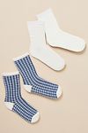 Thumbnail View 1: Ribbed Trouser Socks, Set of 2