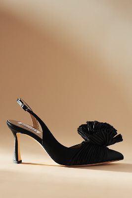 Badgley Mischka Blaire Rosette Heels