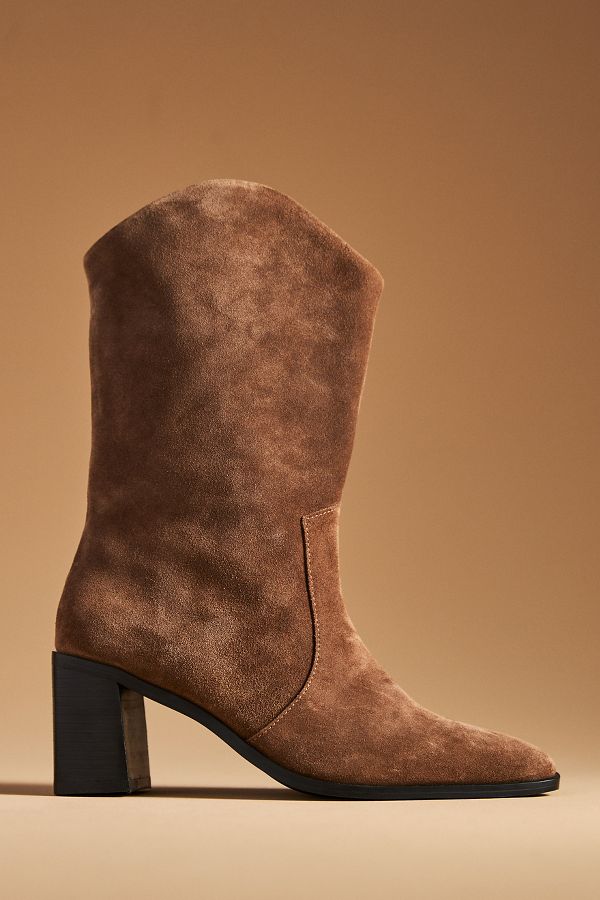 Slide View: 1: Intentionally Blank Heeled Boots