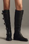 Thumbnail View 2: Intentionally Blank Pile Up Knee-High Biker Boots