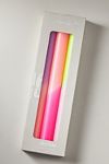 Thumbnail View 2: Pink Stories Dip Dye Neon Taper Candles, Set of 3