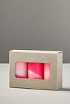 Thumbnail View 2: Pink Stories Dip Dye Neon Pillar Candles, Set of 3