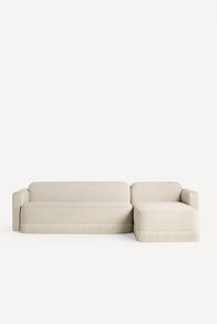 Slide View: 1: Sinclair Chaise Fringe Sectional