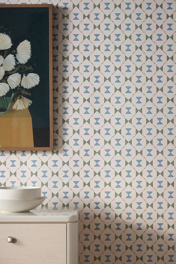 Slide View: 1: Ottoline Cottage Cloth Wallpaper