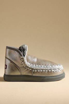 Mou Metallic Glacier Sneaker Boots