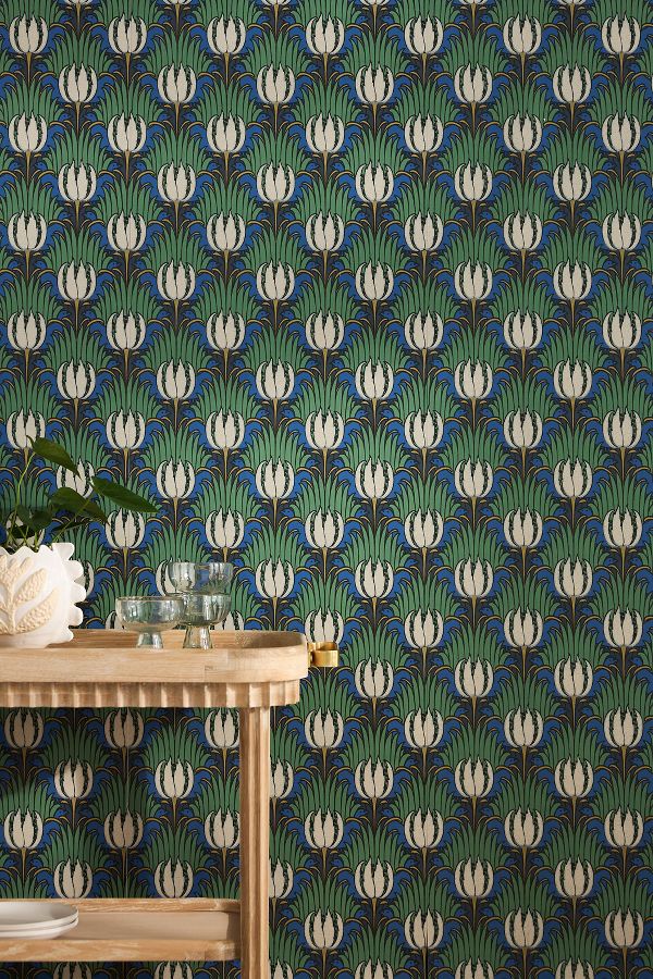 Slide View: 1: Tulip & Bird Wallpaper