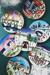 Thumbnail View 3: Holiday in the City Stoneware Dessert Plate
