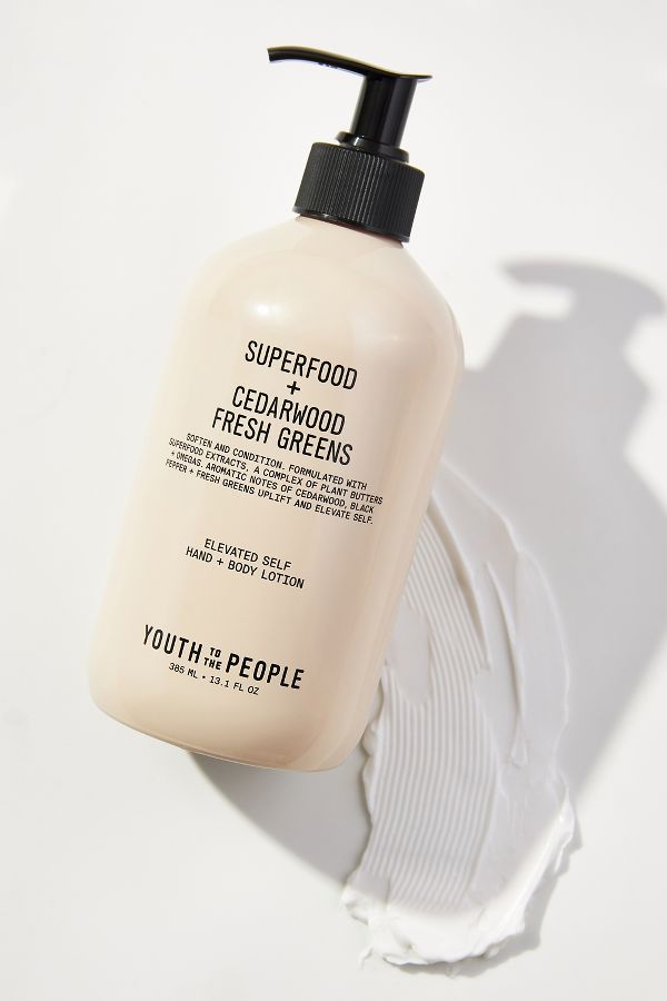 Slide View: 1: Youth To The People Superfood Hand + Body Lotion with Plant Butters