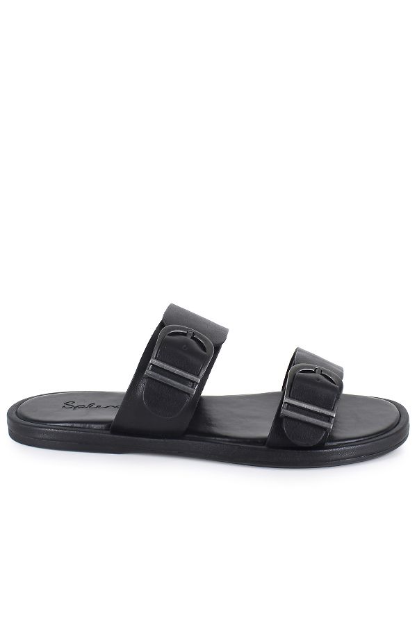 Slide View: 2: Splendid Farrin Slide Sandals