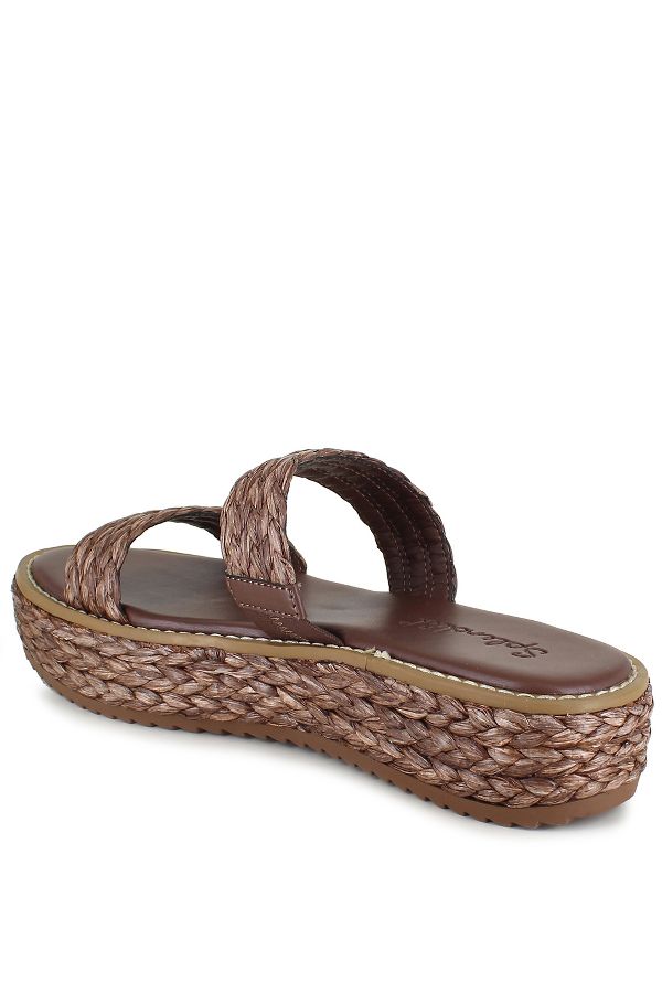 Slide View: 3: Splendid Goldi Platform Sandals