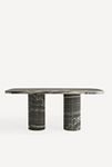 Thumbnail View 1: Kanta Rectangular 72" Marble Dining Table