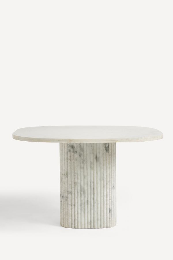 Slide View: 2: Kanta Square 48" Marble Dining Table