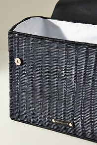 Slide View: 2: Modern Picnic Large Wicker Lunch Bag