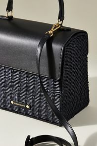 Slide View: 2: Modern Picnic Wicker Lunch Bag