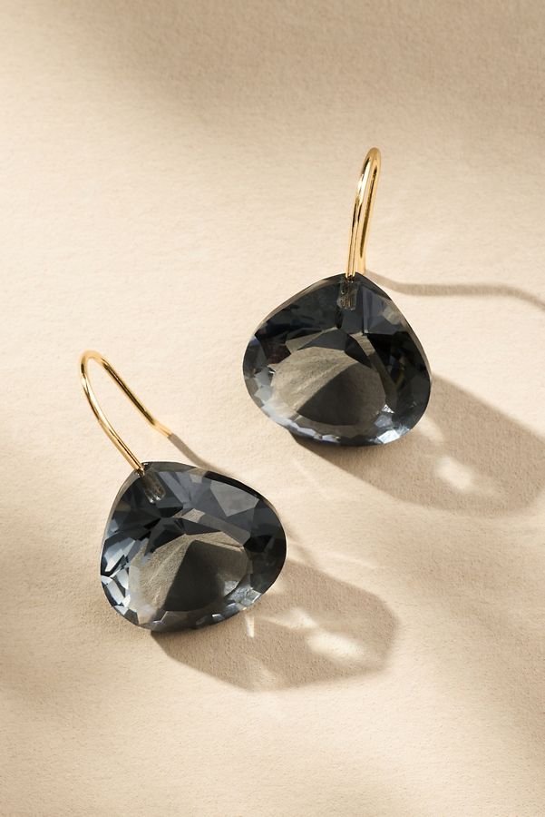 Slide View: 1: Floating Gemstone Earrings