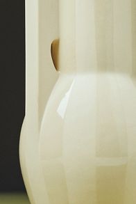 Slide View: 3: Tonal Striped Ceramic Vase