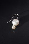 Thumbnail View 2: Maslo Double Orb Pearl Earrings