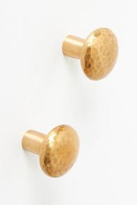 Slide View: 3: Lune Knobs, Set of 2