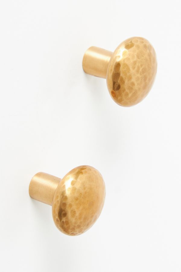 Slide View: 3: Lune Knobs, Set of 2