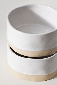 Slide View: 3: Glazed Garage Avalon Stoneware, Set of 2, Soup Bowls