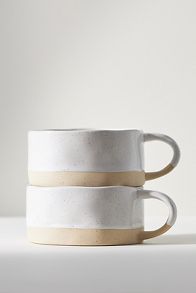 Slide View: 2: Glazed Garage Avalon Stoneware, Set of 2, Soup Bowls