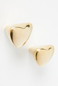 Slide View: 3: Amor Heart Knobs, Set of 2