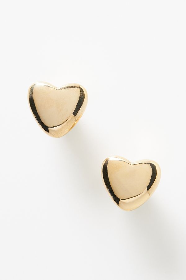 Slide View: 1: Amor Heart Knobs, Set of 2