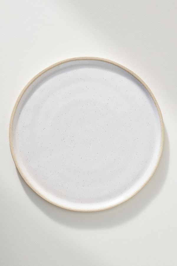 Slide View: 1: Glazed Garage River Stoneware, Set of 4, Dinner Plates