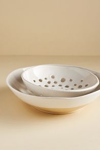 Slide View: 4: Glazed Garage High Tide Serving Bowl