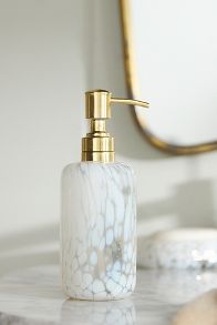 Slide View: 1: Bryn Glass Soap Dispenser