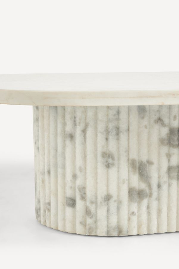 Slide View: 3: Kanta Marble Coffee Table