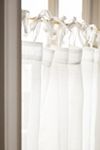 Thumbnail View 2: Lena Sheer Woven Café Curtains, Set of 2