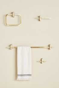 Slide View: 2: Malou Marble Bath Hook