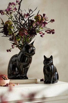 Quail Ceramics Lucky Cat Vase