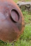 Thumbnail View 2: Weathering Steel Low Bowl Fire Pit