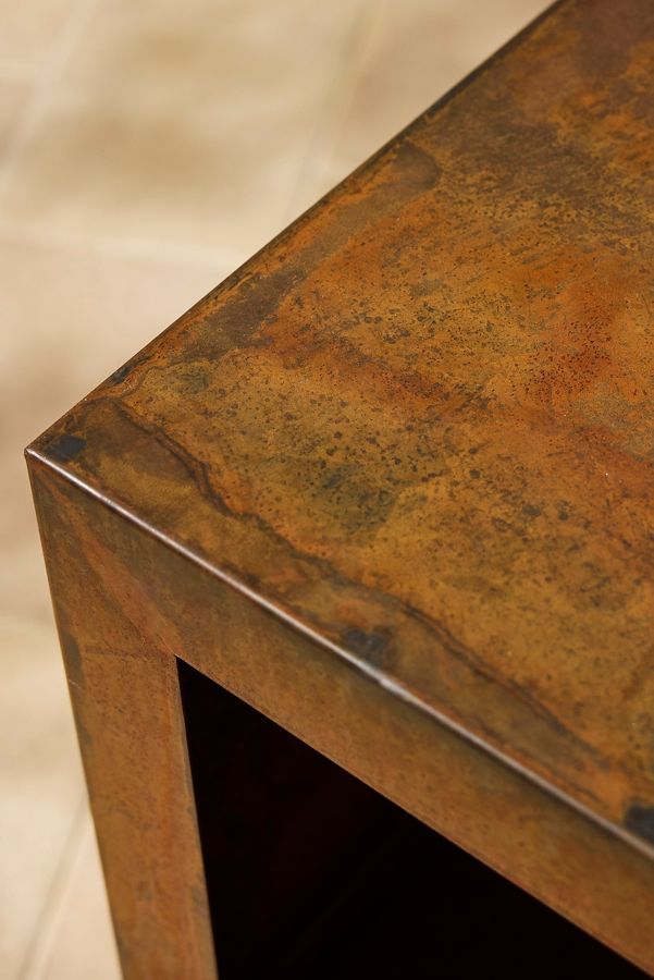 Slide View: 5: Weathering Steel Open Air Chiminea