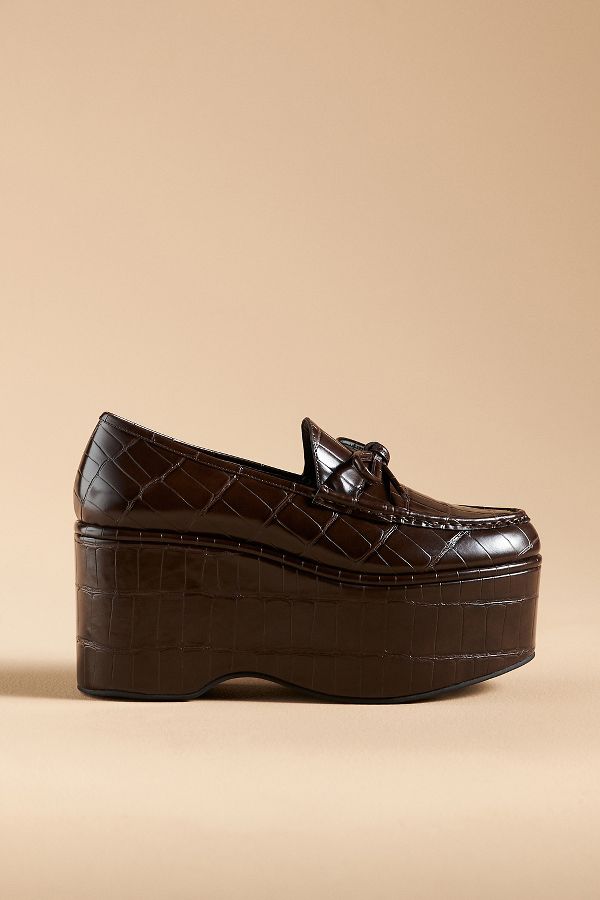 Slide View: 2: Jeffrey Campbell Platform Loafers