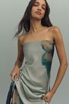 Thumbnail View 2: Hutch Strapless Column Satin Maxi Dress