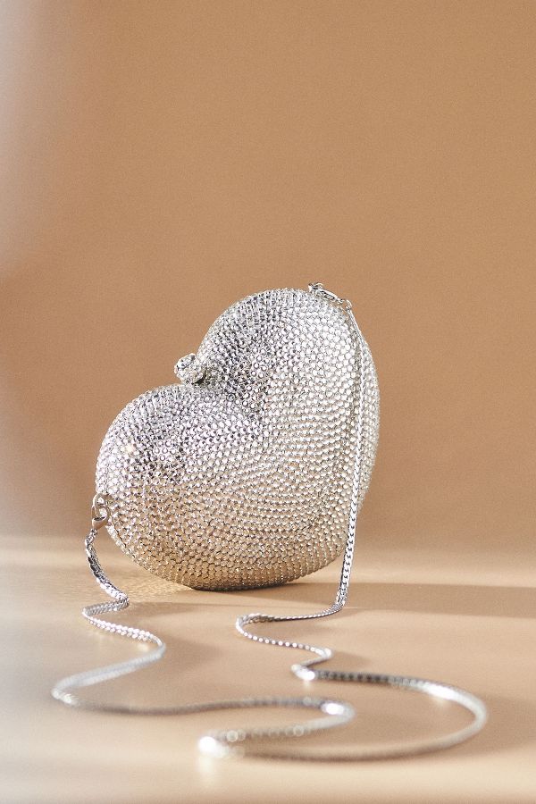 Slide View: 1: Rae of Light Embellished Heart Bag