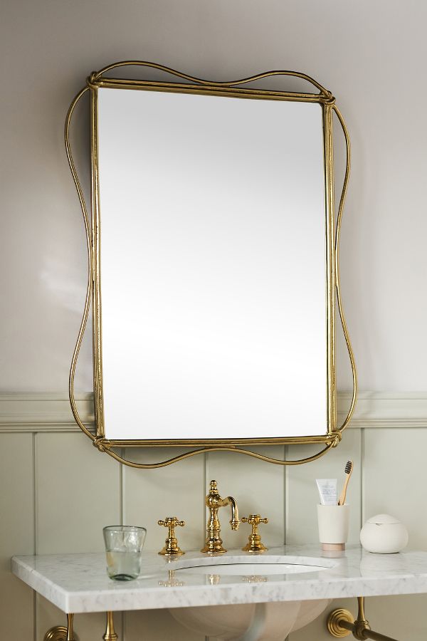 Slide View: 1: Sabine Bath Wall Mirror