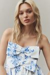 Thumbnail View 4: Sachin & Babi Sloane Sleeveless Double-Bow Taffeta Mini Dress